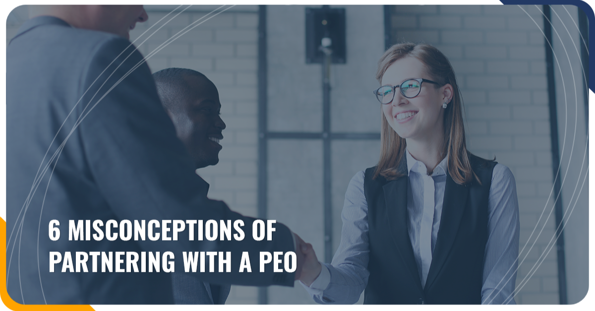 business leaders discussing the misconceptions of partnering with a peo